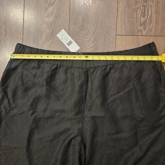 💫NWT Eileen Fisher Women's Tencel & Organic Linen Slub Easy Pant Plus Size 3X - Picture 7 of 16